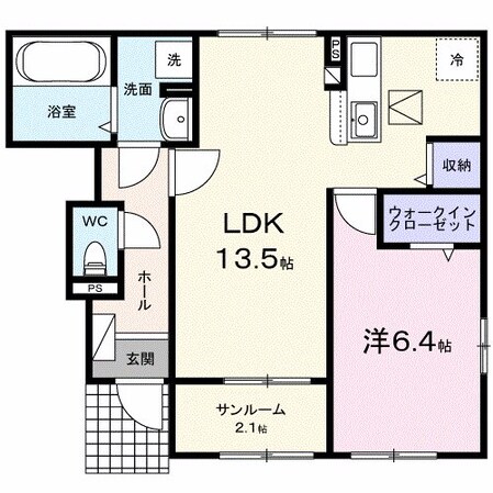 プラーム小諸IIの物件間取画像